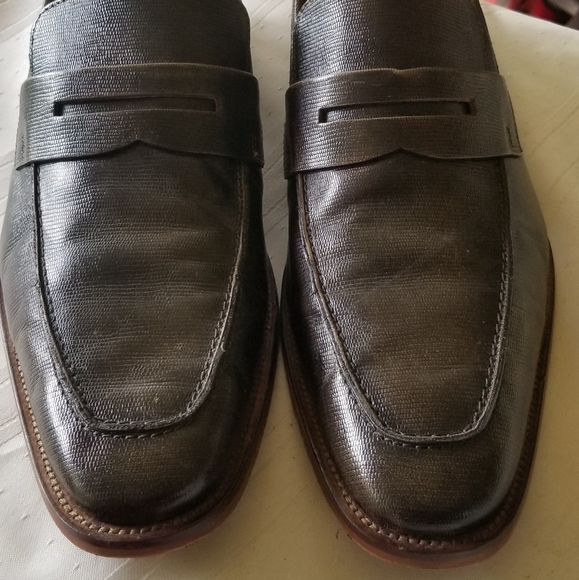 Florsheim kierland black apron toe loafers Clearance